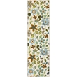 Pemberly Row 2' x 6' Runner Rug in Ivory Multi for Hallways or Entries