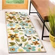 Pemberly Row 2' x 6' Runner Rug in Ivory Multi for Hallways or Entries