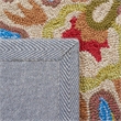 Pemberly Row 2' x 6' Runner Rug in Black Purple for Hallways or Entries
