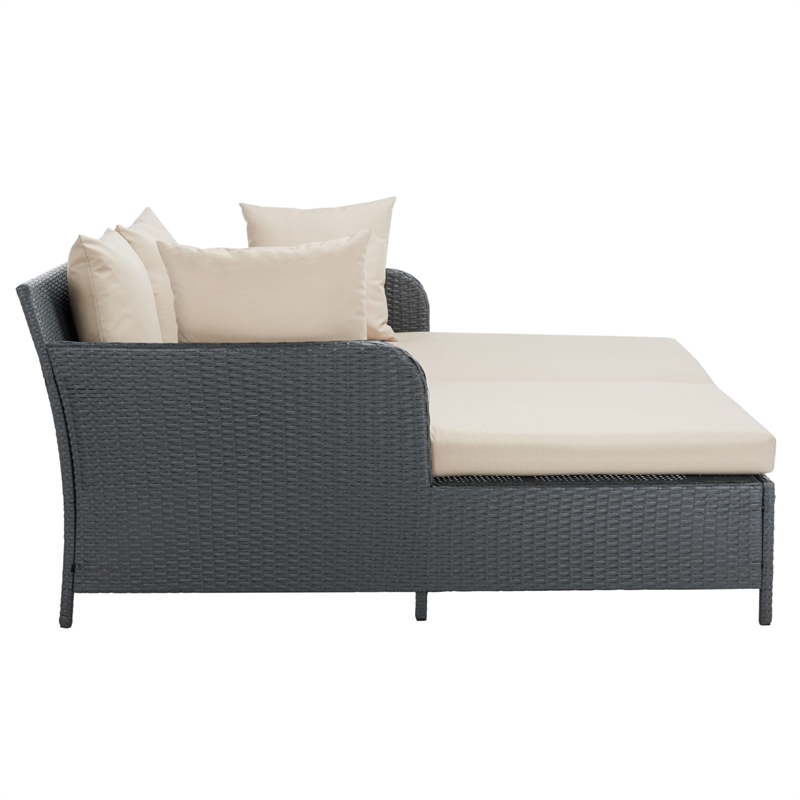 Pemberly Row Daybed for Living Room or Guest Room with Versatile Design