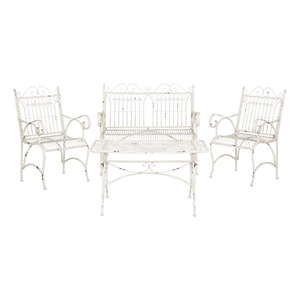 Pemberly Row 4 Piece Furniture Set for Patio or Outdoor Living Space