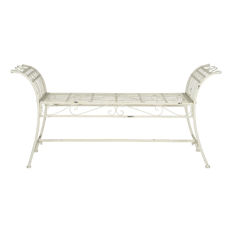 Pemberly Row Bench for Entryway or Indoor Living Space with Clean Style