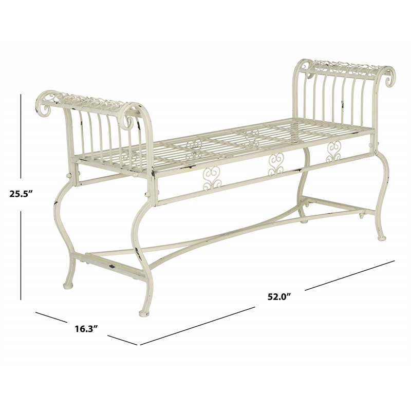 Pemberly Row Bench for Living Room or Entryway with Decorative Appeal