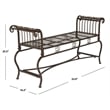 Pemberly Row Bench for Bedroom or Entryway with Versatile Everyday Use