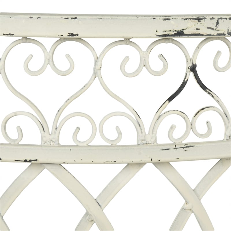 Pemberly Row Kissing Bench for Garden or Patio with Charming Design