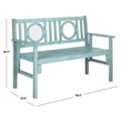 Pemberly Row Folding Bench for Patio or Indoor Portable Seating