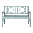 Pemberly Row Folding Bench for Patio or Indoor Portable Seating