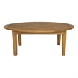 Pemberly Row Round Table for Patio or Living Room with Versatile Design