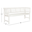 Pemberly Row Bench for Hallway or Mudroom with Everyday Functionality