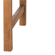Pemberly Row 3 Seat Bench for Patio or Entryway with Spacious Seating