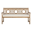 Pemberly Row 3 Seat Bench for Patio or Entryway with Spacious Seating