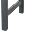 Pemberly Row 3 Seat Bench for Porch or Living Room Everyday Comfort