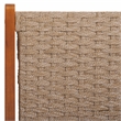 Pemberly Row Polyester Rocking Chair in Natural / Natural for Patio