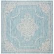 Pemberly Row 9' x 12' Area Rug in Aqua and Gray for Large Living Spaces