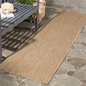 Pemberly Row 2'3&quot x 14' Extended Hallway Runner Rug in Natural
