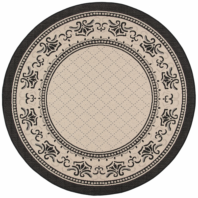 Pemberly Row Contemporary Round 7'10
