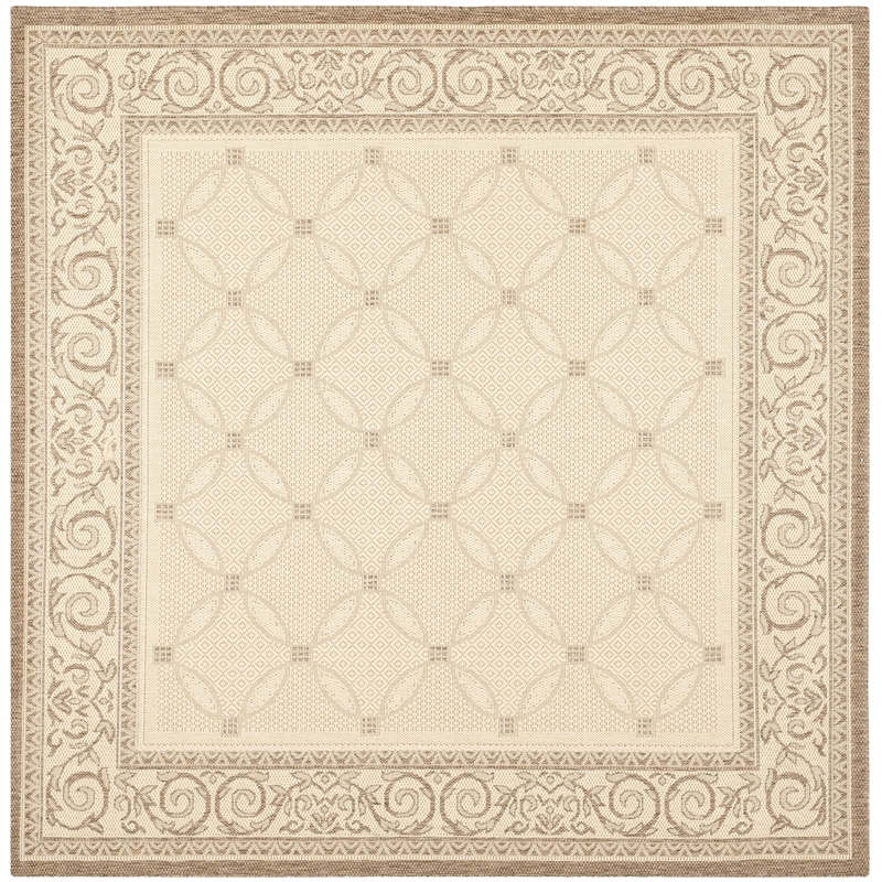 Pemberly Row Contemporary Square 6'7