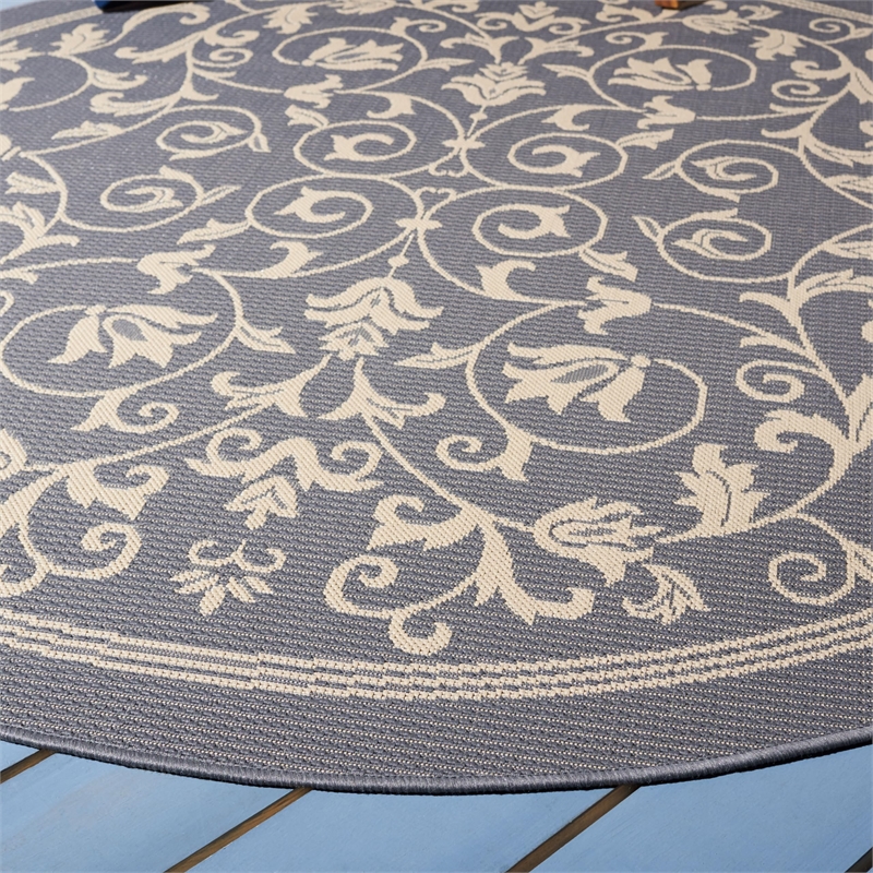 Pemberly Row Contemporary Round 7'10