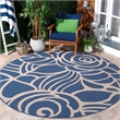 Pemberly Row Contemporary Round 7'10