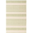 Pemberly Row Contemporary 8' x 11' Indoor Outdoor Area Rug in Beige