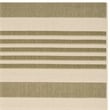 Pemberly Row Contemporary Green Indoor Outdoor Accent Rug 2' x 3'7