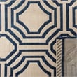 Pemberly Row Contemporary Beige Indoor Outdoor Accent Rug 2' x 3'7