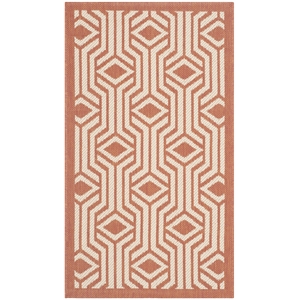 Pemberly Row Beige Indoor Outdoor Rug 5'3&quot x 7'7&quot for Any Room