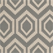 Pemberly Row Polypropylene Anthracite Indoor Outdoor Rug - 5'3