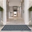 Pemberly Row Polypropylene Navy Indoor Outdoor Rug - 2' x 3'7