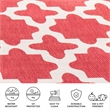 Pemberly Row Polypropylene Red Indoor Outdoor Rug - 9' x 12'