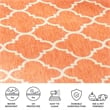 Pemberly Row Polypropylene Terracotta Indoor Outdoor Rug - Square 5'3