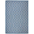 Pemberly Row Polypropylene Green Indoor Outdoor Rug - 5'3