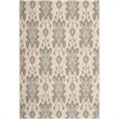Pemberly Row Polypropylene Beige Indoor Outdoor Rug - 5'3