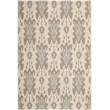 Pemberly Row Polypropylene Beige Indoor Outdoor Rug - 8' x 11'