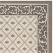 Pemberly Row Polypropylene Beige Indoor Outdoor Rug - 9' x 12'