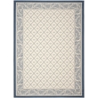Pemberly Row Polypropylene Beige Indoor Outdoor Rug - 8' x 11'