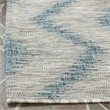 Pemberly Row Polypropylene Grey Indoor Outdoor Rug - 8' x 11'