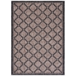 Pemberly Row Polypropylene Natural Indoor Outdoor Rug - 2'7