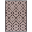 Pemberly Row Polypropylene Natural Indoor Outdoor Rug - 6'7