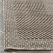 Pemberly Row Polypropylene Beige Indoor Outdoor Rug - 2' x 3'7