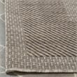 Pemberly Row Polypropylene Beige Indoor Outdoor Rug - Runner 2'3