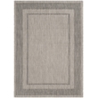 Pemberly Row Polypropylene Beige Indoor Outdoor Rug - 4 x 57