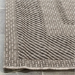 Pemberly Row Polypropylene Beige Indoor Outdoor Rug - 53 x 77