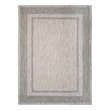 Pemberly Row Polypropylene Beige Indoor Outdoor Rug - 8 x 11