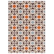 Pemberly Row Polypropylene Cream Indoor Outdoor Rug - 2'7