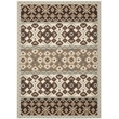 Pemberly Row Polypropylene Cream Indoor Outdoor Rug - 6'7
