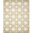 Pemberly Row Polypropylene Ivory Indoor Outdoor Rug - 8' x 10'