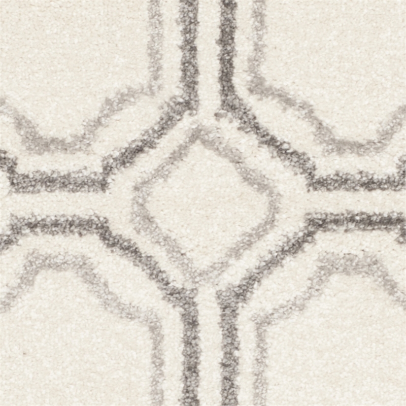 Pemberly Row Polypropylene Ivory Indoor Outdoor Rug - 3' x 5'