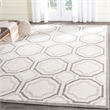 Pemberly Row Polypropylene Navy Indoor Outdoor Rug - 9' x 12'