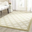 Pemberly Row Polypropylene Ivory Indoor Outdoor Rug - 3' x 5'